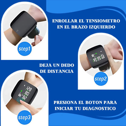 Tensiómetro digital con voz - recargable 🔋¡40% de descuento hoy!