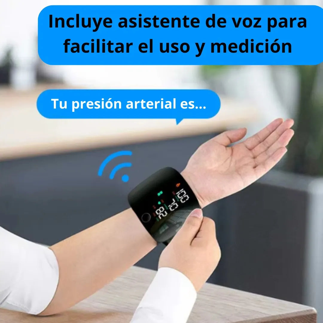 Tensiómetro digital con voz - recargable 🔋¡40% de descuento hoy!